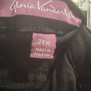 Gloria Vanderbilt Women's Elegant Black Coat